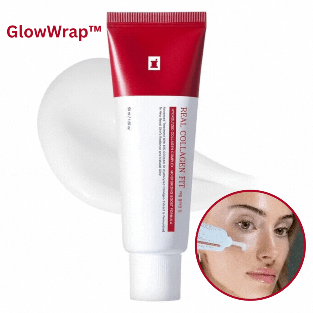 GlowWrap™ – Gesichts-Collagenmaske für strahlende und gesunde Haut [50 % Rabatt]
