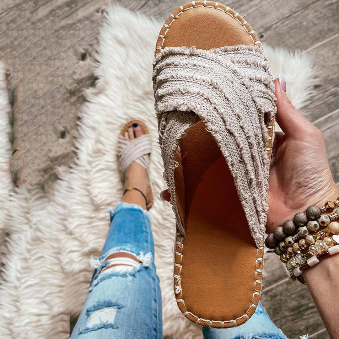 Lässige Boho-Flats mit schickem Design Für Frauen