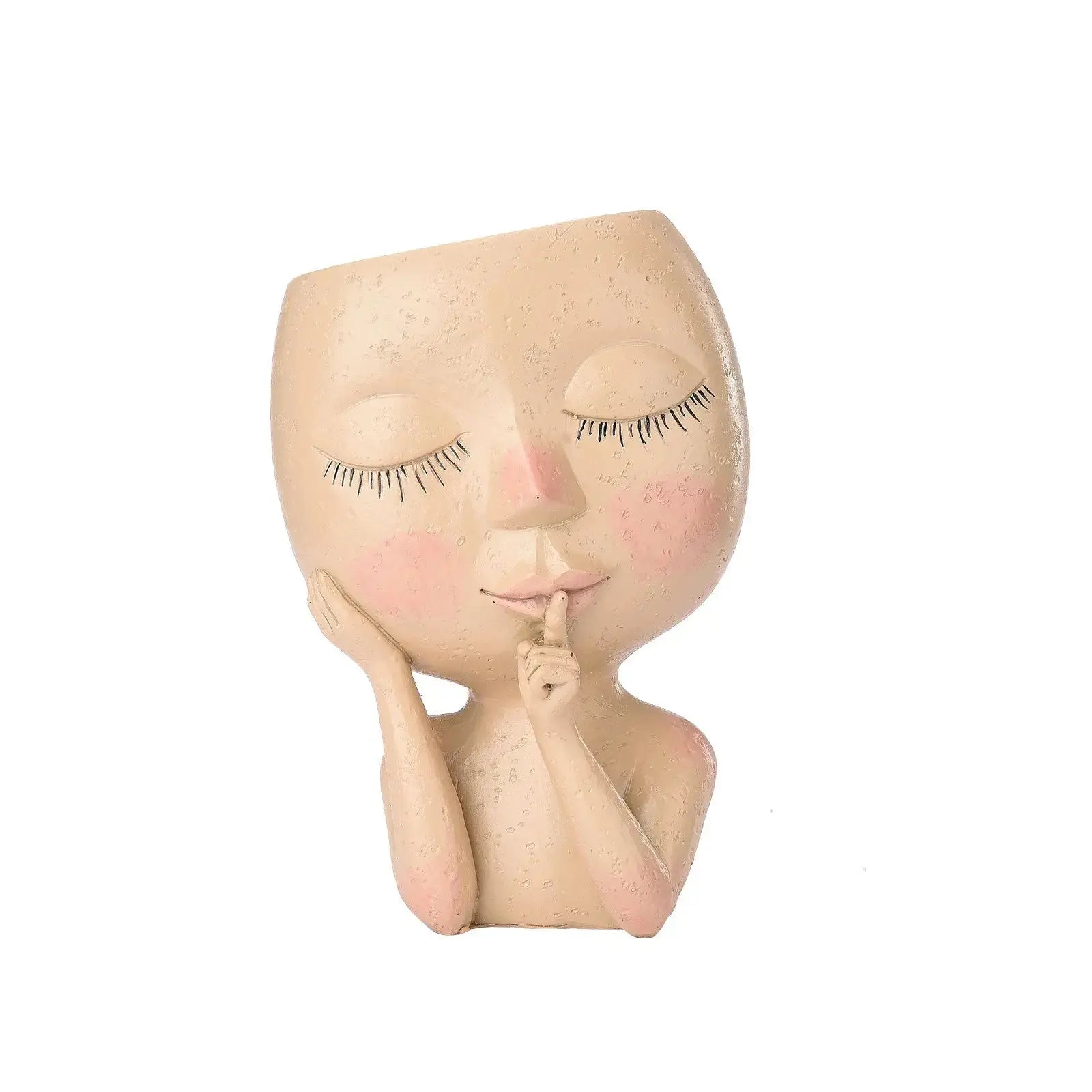 Grüne Oase Sukkulente Gesicht-Pflanzer product image 8