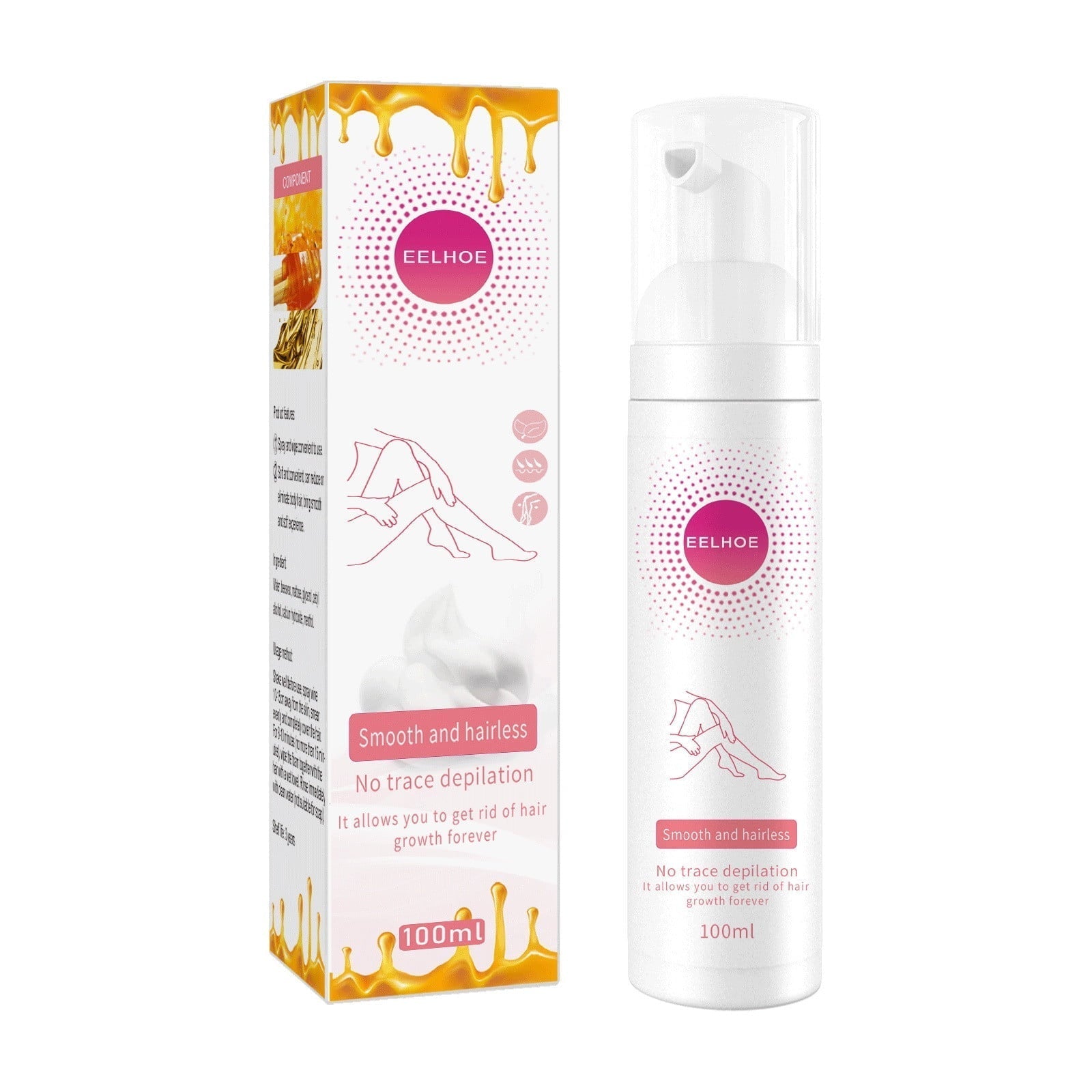 Haarentfernungs Spray für glatte Haut und Pflege product image 11