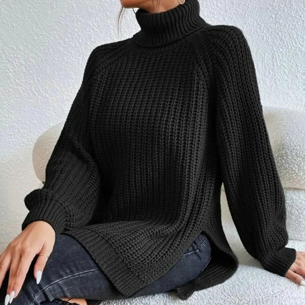 Gemütlicher Rollkragenpullover für Frauen