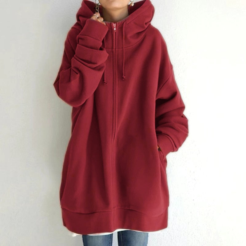 Gemütliche Oversized Winter-Hoodie Für Ultimativen Komfort Und Stil Für Frauen
