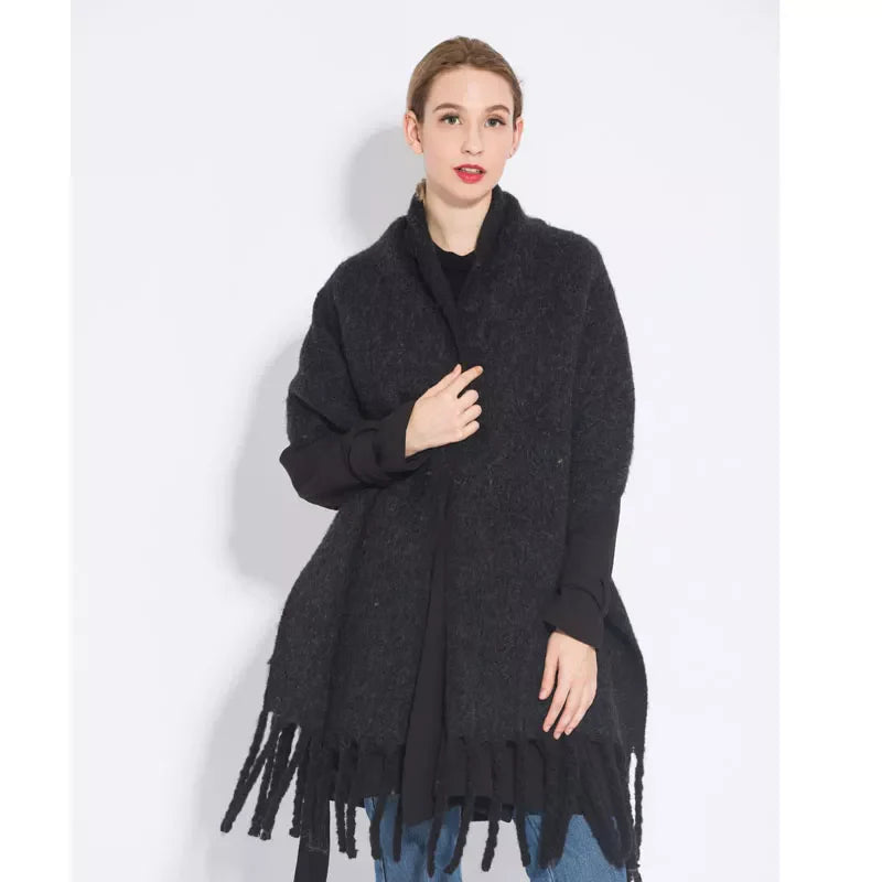 Luxuriöser weicher Schal mit eleganter Wärme für Damen