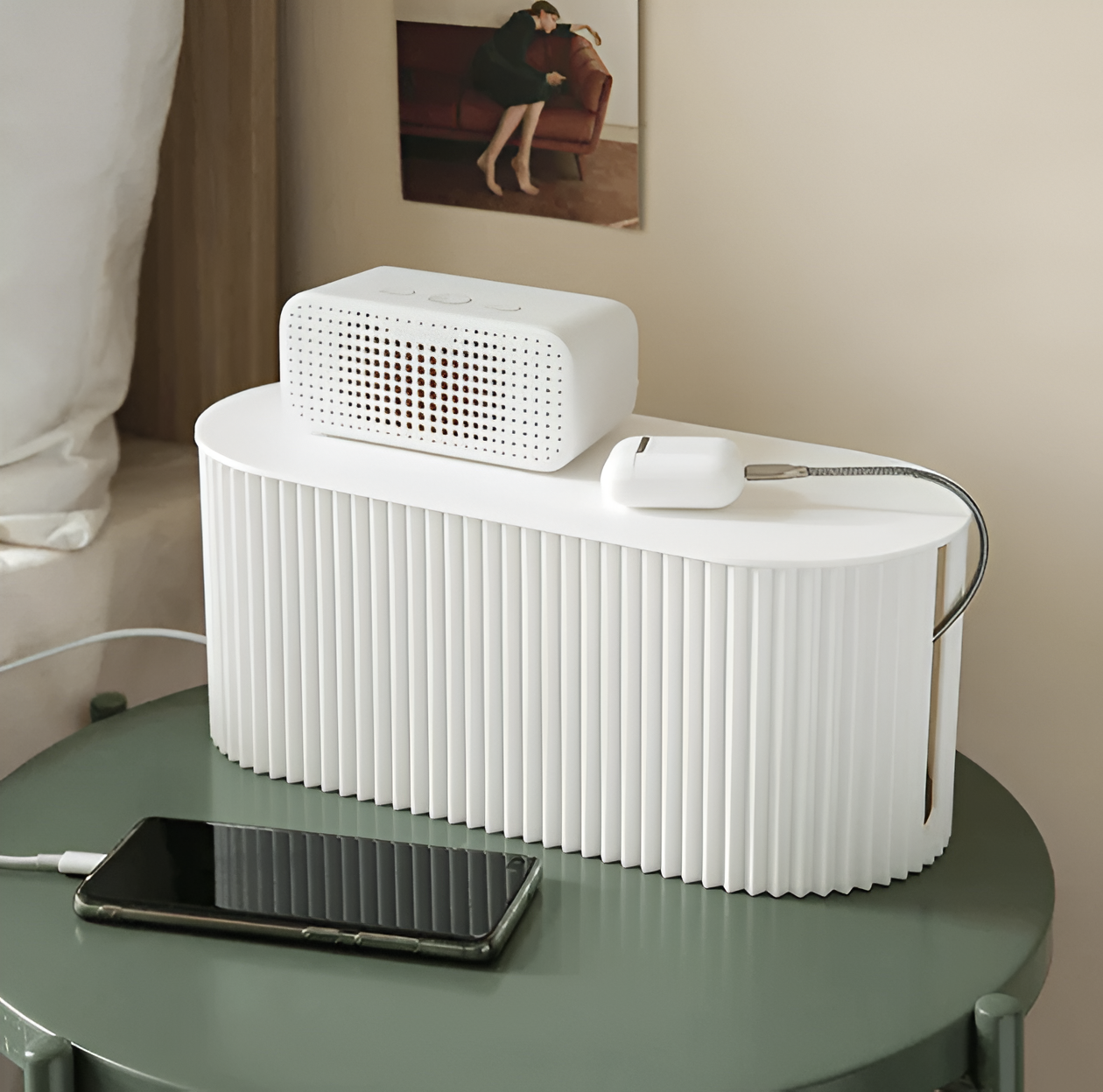Kabelbox mit Deckel – Ordentliche Ladestation für Zuhause product image 4