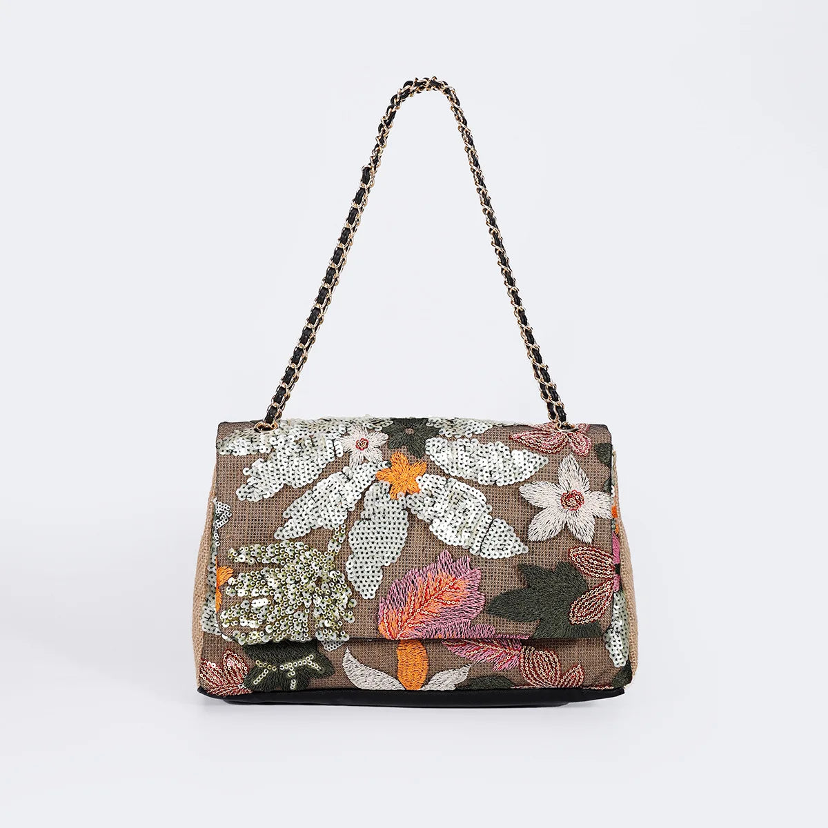 Glitzernde Pailletten Clutch mit elegantem Finish für Frauen