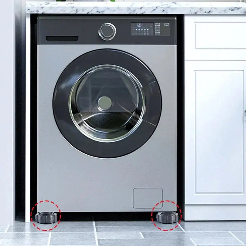 Höhenverstellbare Anti-Vibrations-Unterlage für Waschmaschinen – 4 Stück product image 5
