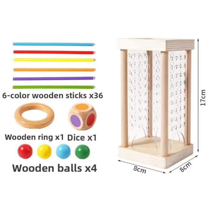 Holz-Kugelturm – Konzentration & Feinmotorik fördern product image 11