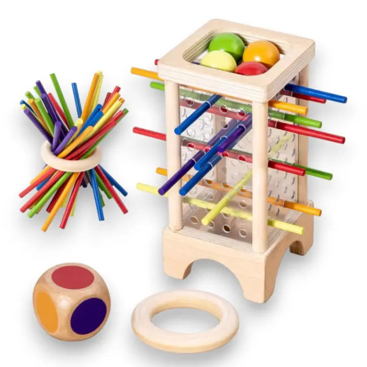Holz-Kugelturm – Konzentration & Feinmotorik fördern product image 12