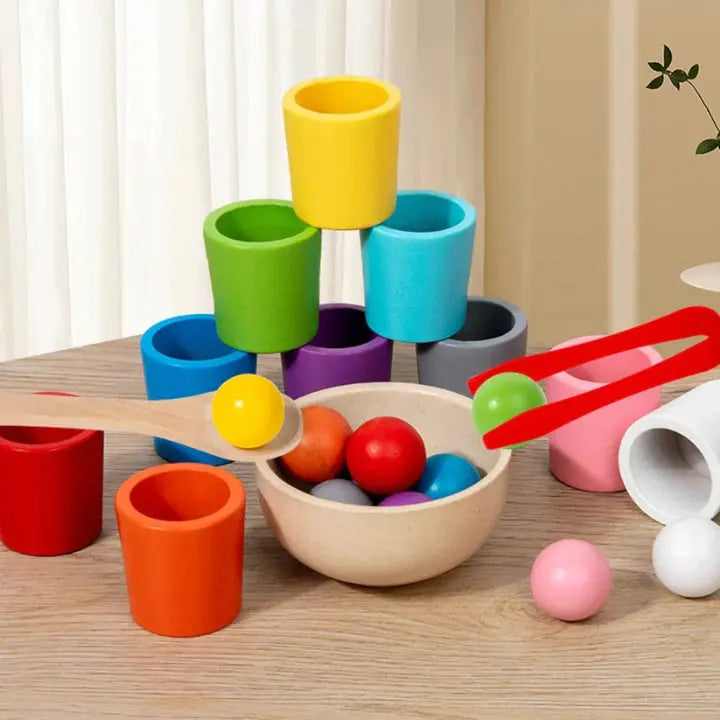 Holzspielset für Farbzuordnung product image 5
