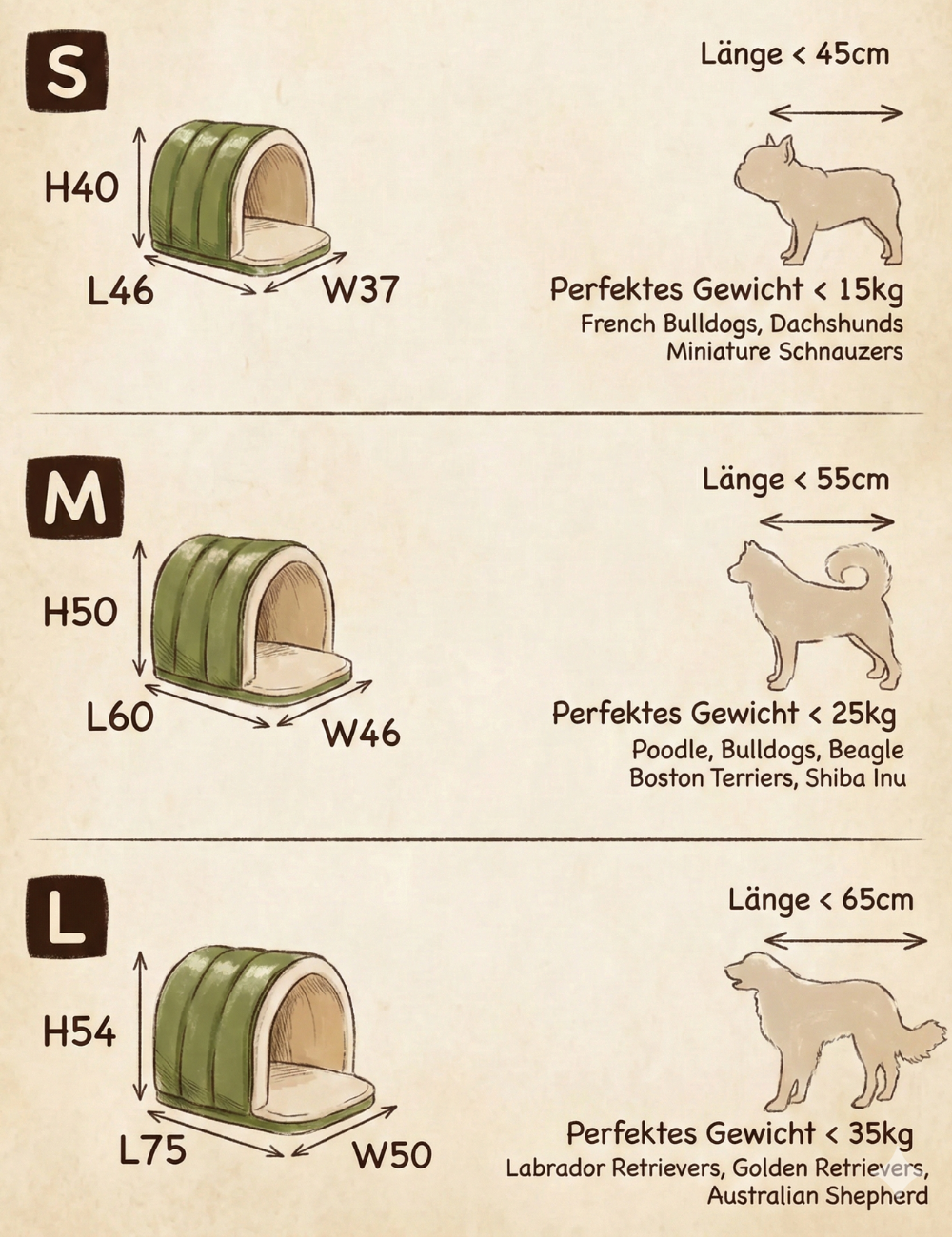 Hundebett Höhle 2-in-1 – Beruhigt Ängstliche Haustiere Natürlich product image 14