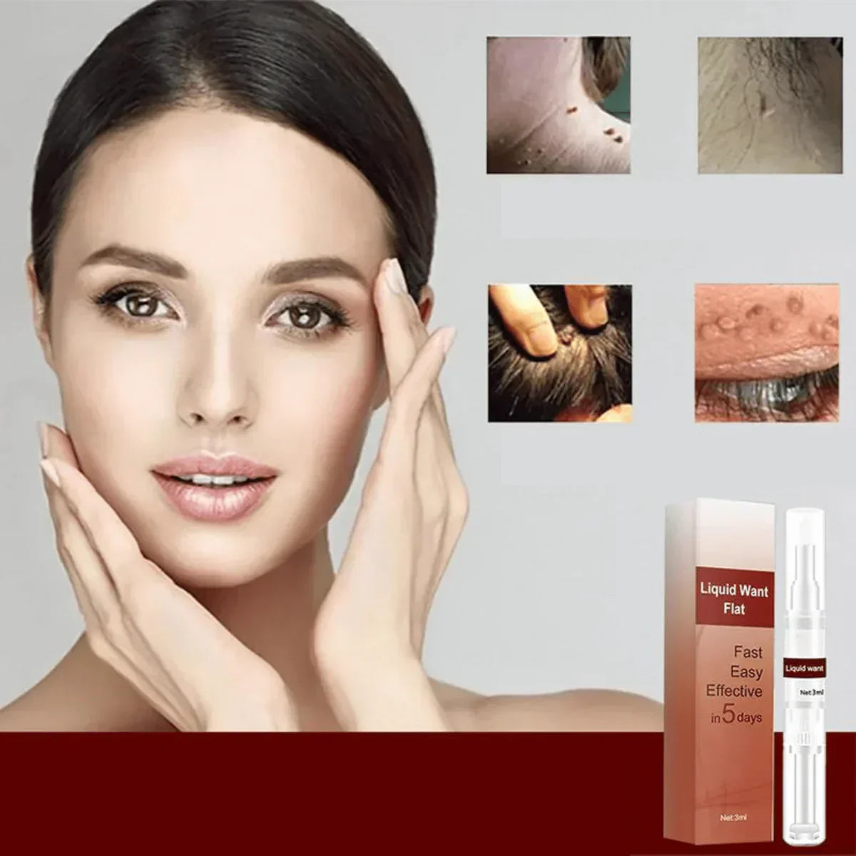 1 + 1 Gratis |  WipeOff™ - Hartnäckige Flecken und Warzen entfernen