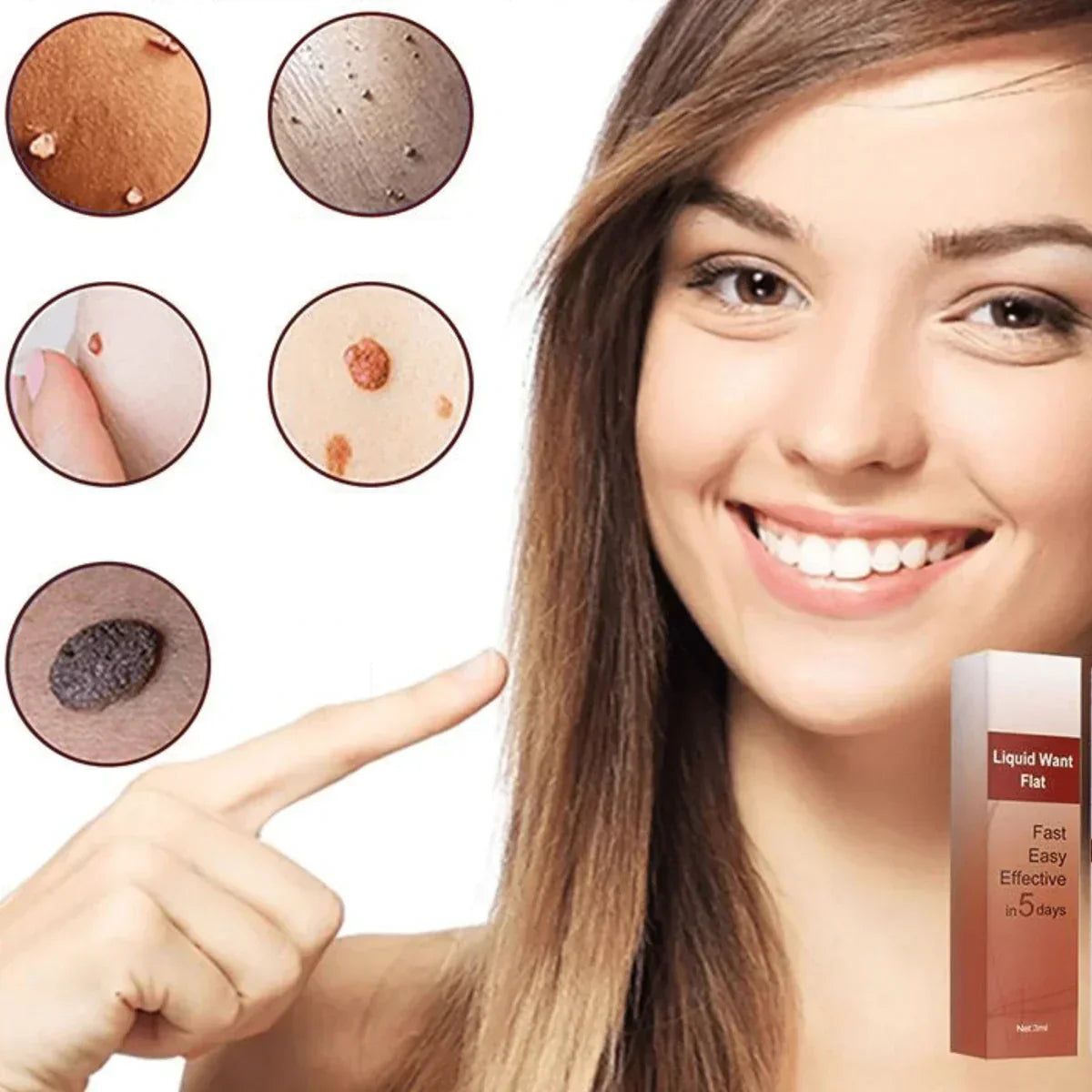 1 + 1 Gratis |  WipeOff™ - Hartnäckige Flecken und Warzen entfernen