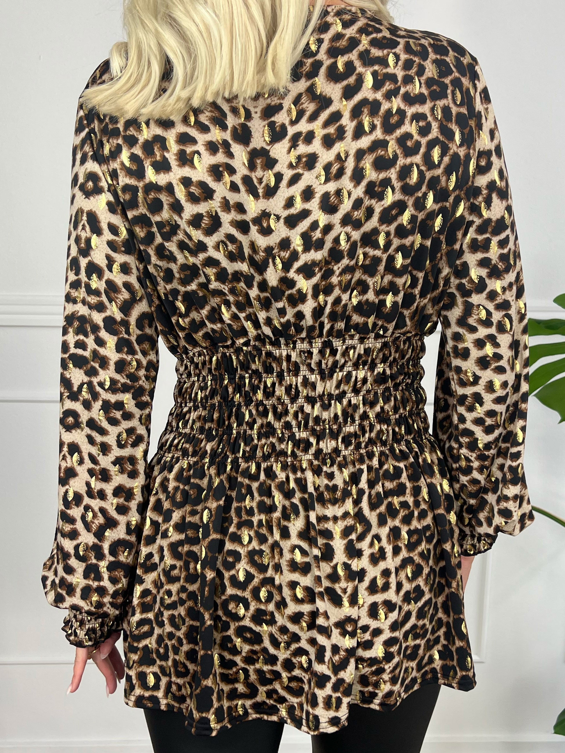 Xylara | Elastische Bluse mit Langarm