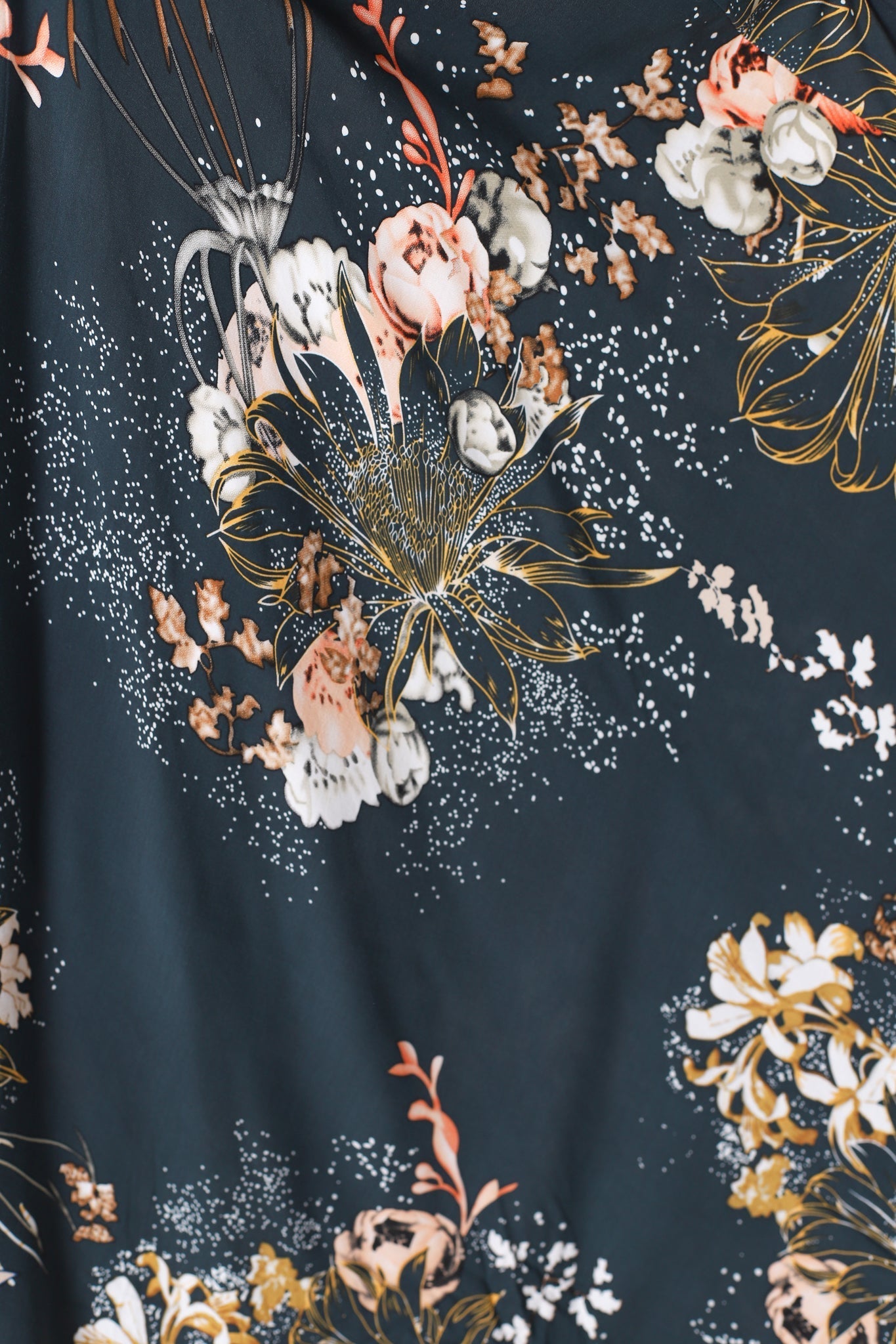 Brienna | Boho Maxi Kleid mit V-Ausschnitt