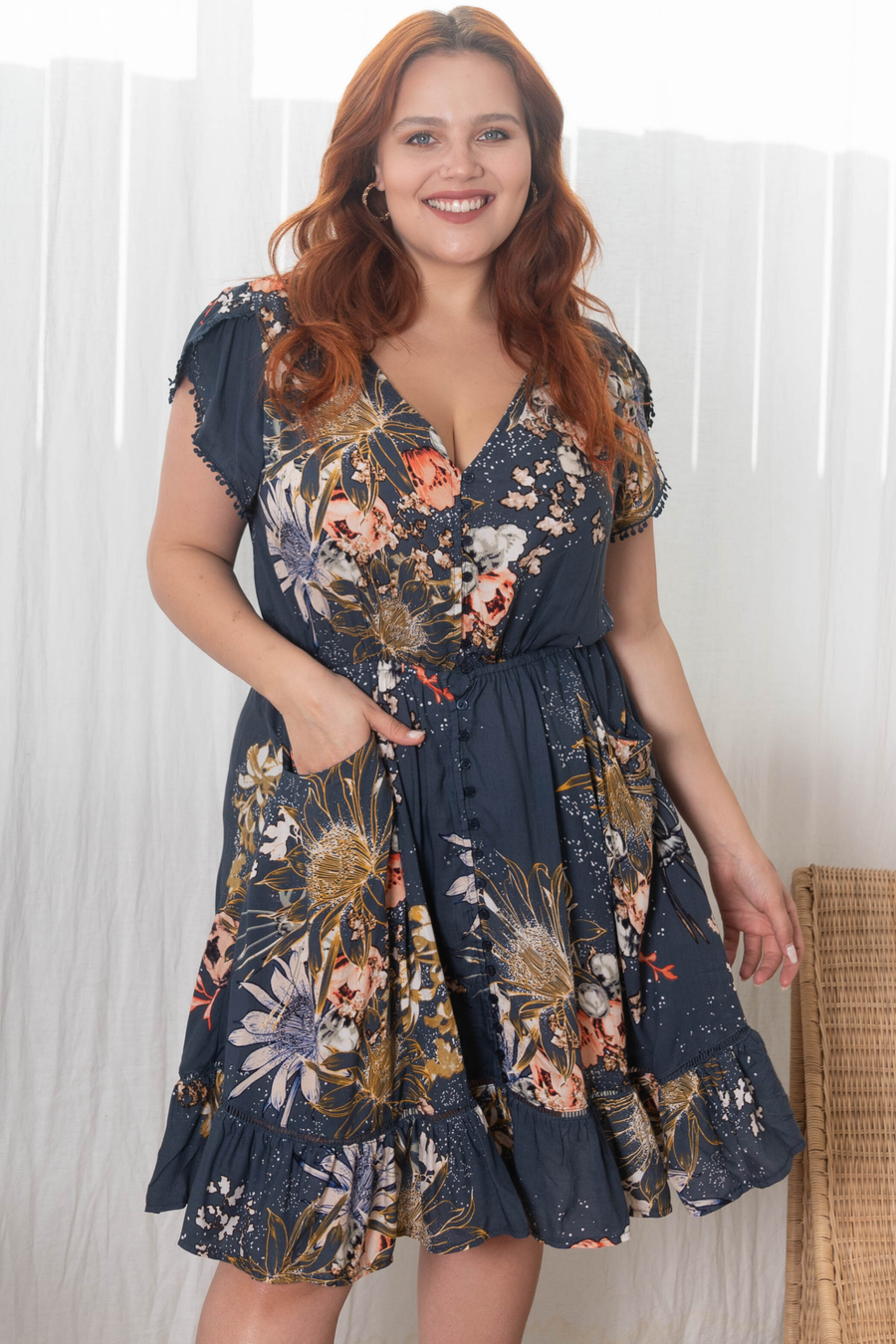 Aislynn | Verspieltes Boho Minikleid
