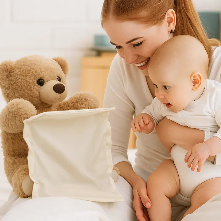 BuddyBear – Der Peek-a-Boo Teddybär, der Ihr Baby jedes Mal zum Lachen bringt product image 2