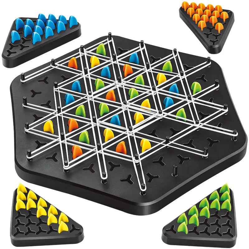 Kettendreieck-Strategiespiel – elegantes Denkspiel für 2–4 Spieler product image 6