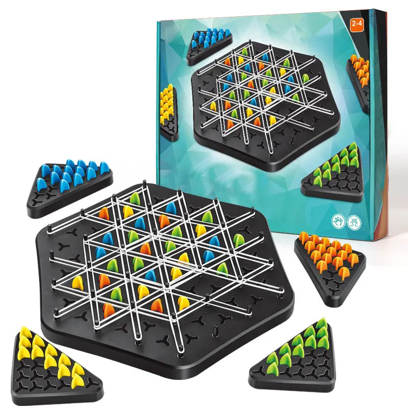 Kettendreieck-Strategiespiel – elegantes Denkspiel für 2–4 Spieler product image 7