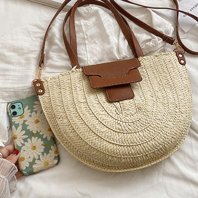 Sunny | Tote Tasche aus Stroh