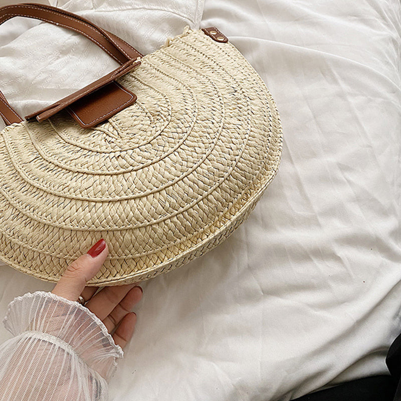 Sunny | Tote Tasche aus Stroh