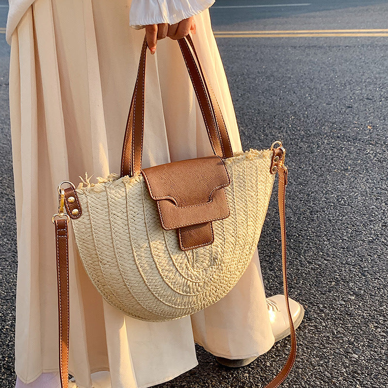 Sunny | Tote Tasche aus Stroh
