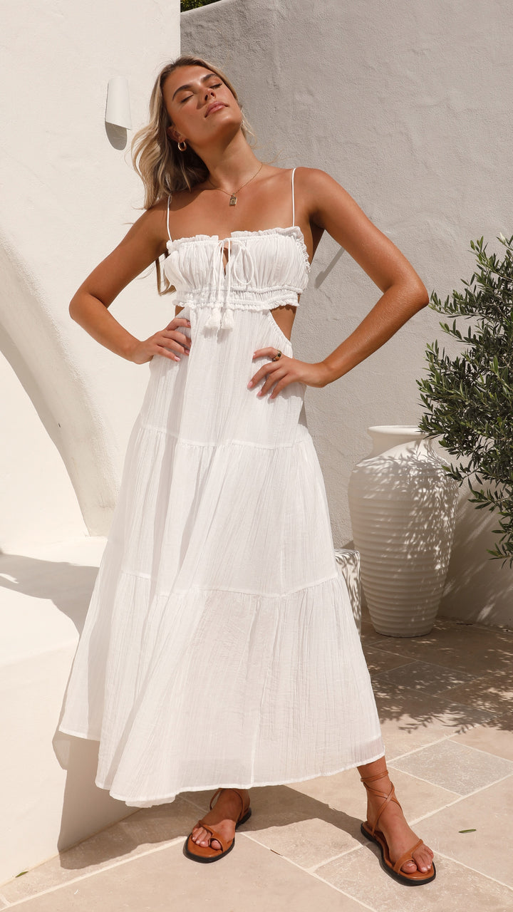 Adelana| Elegantes Midikleid
