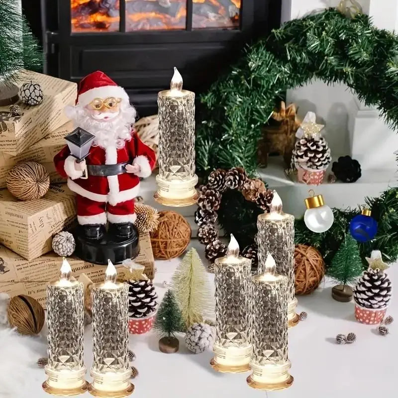 LEDKristall™ – Funkelnde, romantische und stimmungsvolle Tischbeleuchtung 4er-Set [50% Rabatt]