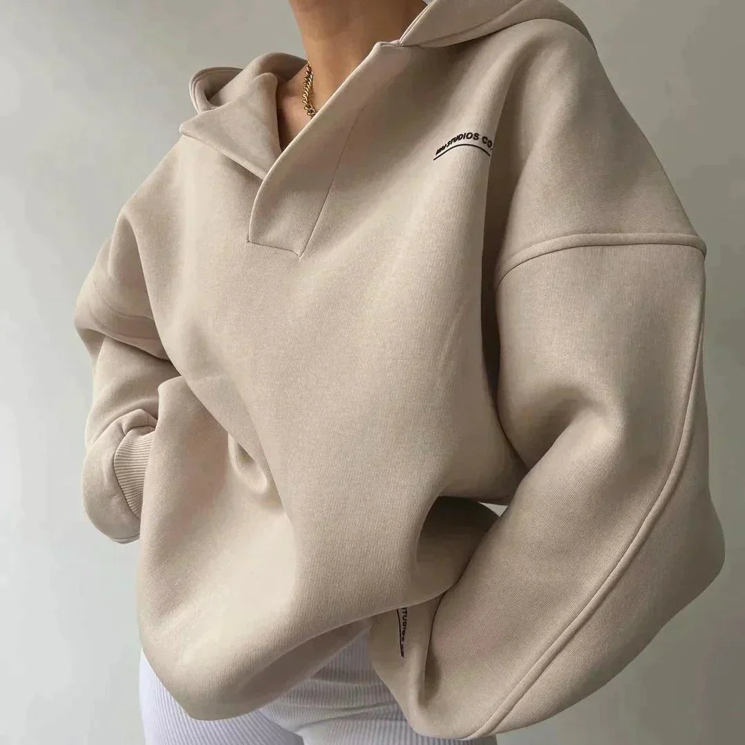 Flavia | Übergroßer Kapuzenpulli für Frauen