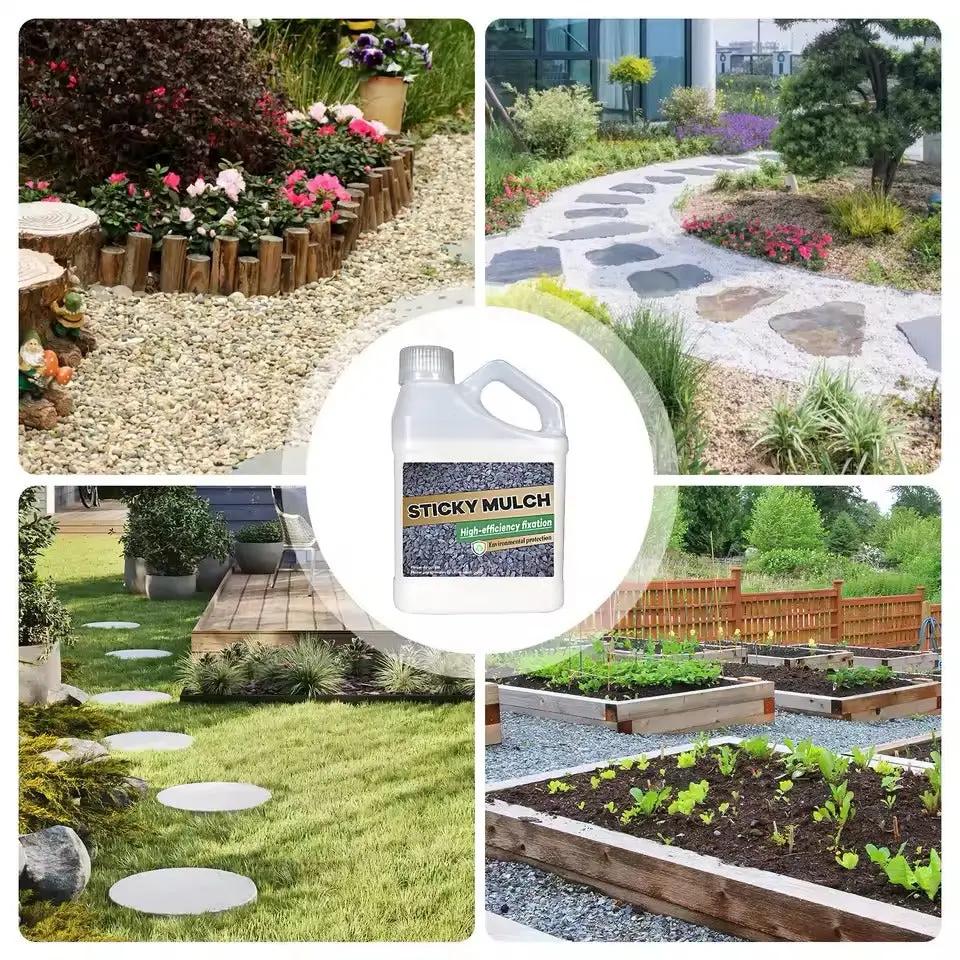 Landschaftskleber Pro – Schnelltrocknender Fixativ für Mulch, Kies & Dekorflächen product image 2