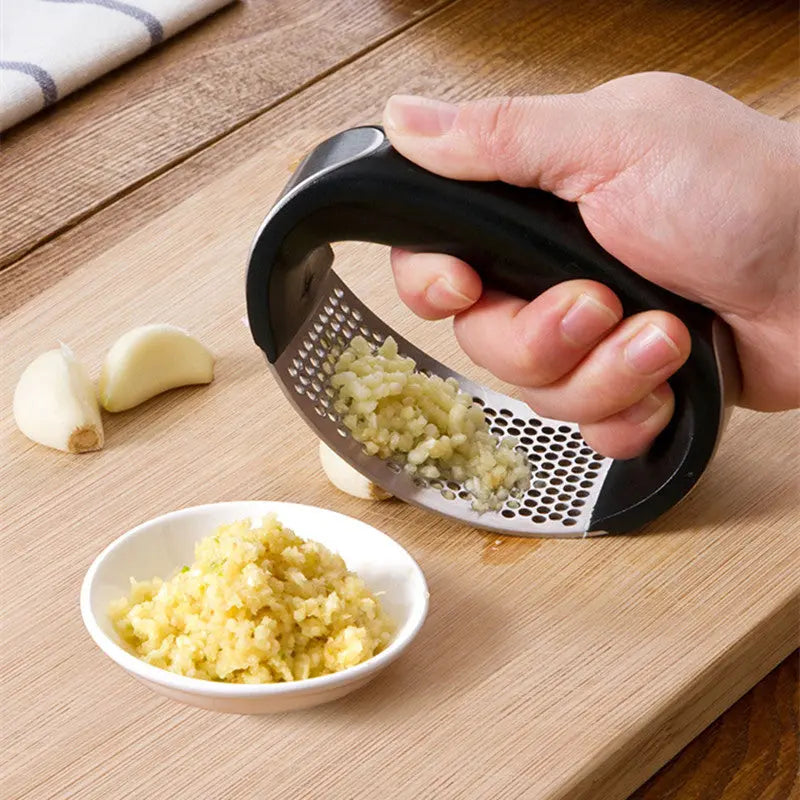 Premium Edelstahl Knoblauchpresse - Ergonomisch & Langlebig für Küche product image 1