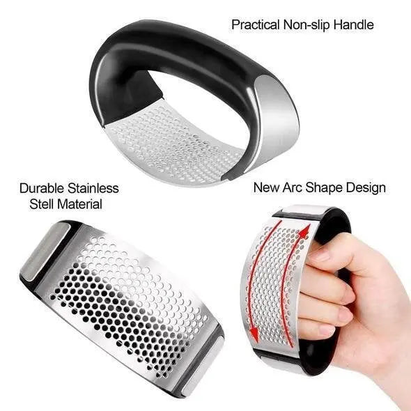 Premium Edelstahl Knoblauchpresse - Ergonomisch & Langlebig für Küche product image 6