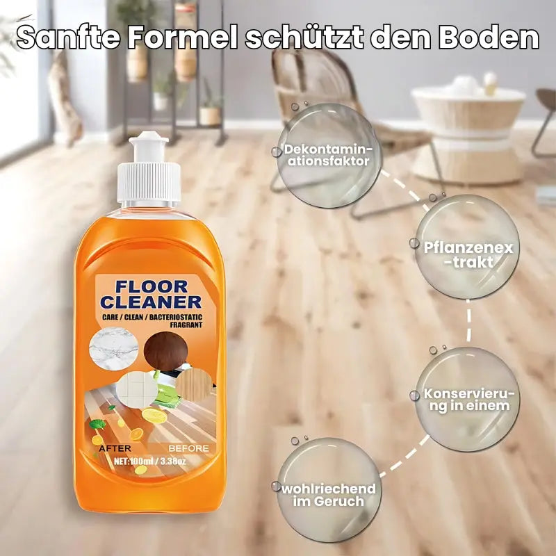 FloorCleaner™ – Tiefenreinigung für hygienisch saubere Holz- & Fliesenböden [1 + 2 Gratis]