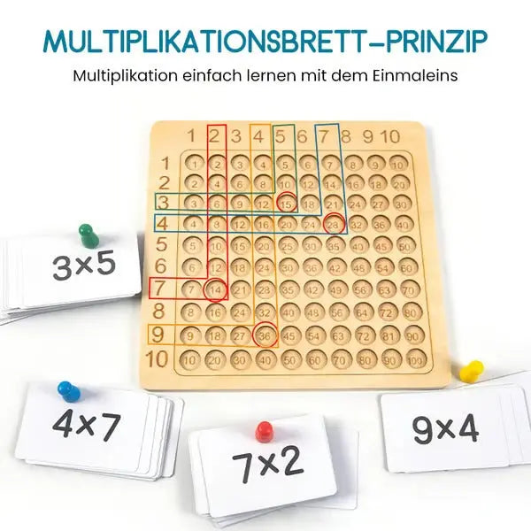 Lernspiel Multiplikation Holz – Spielerisch das Einmaleins verstehen product image 8