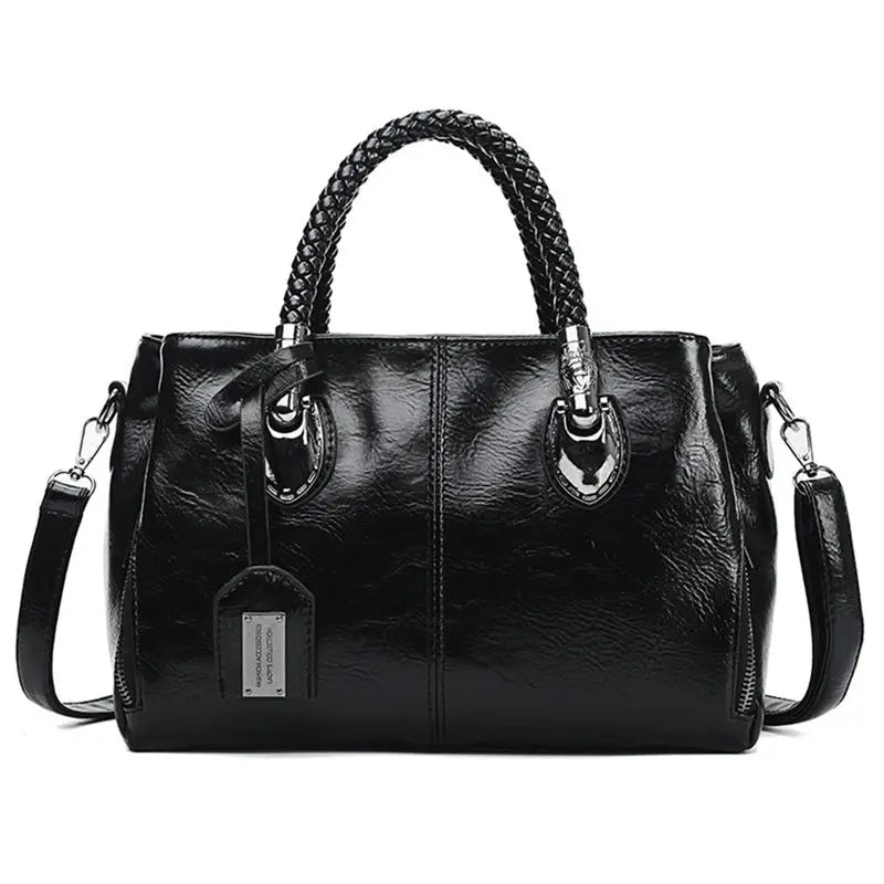 Zeplyn | Ledertasche mit großem Fassungsvermögen
