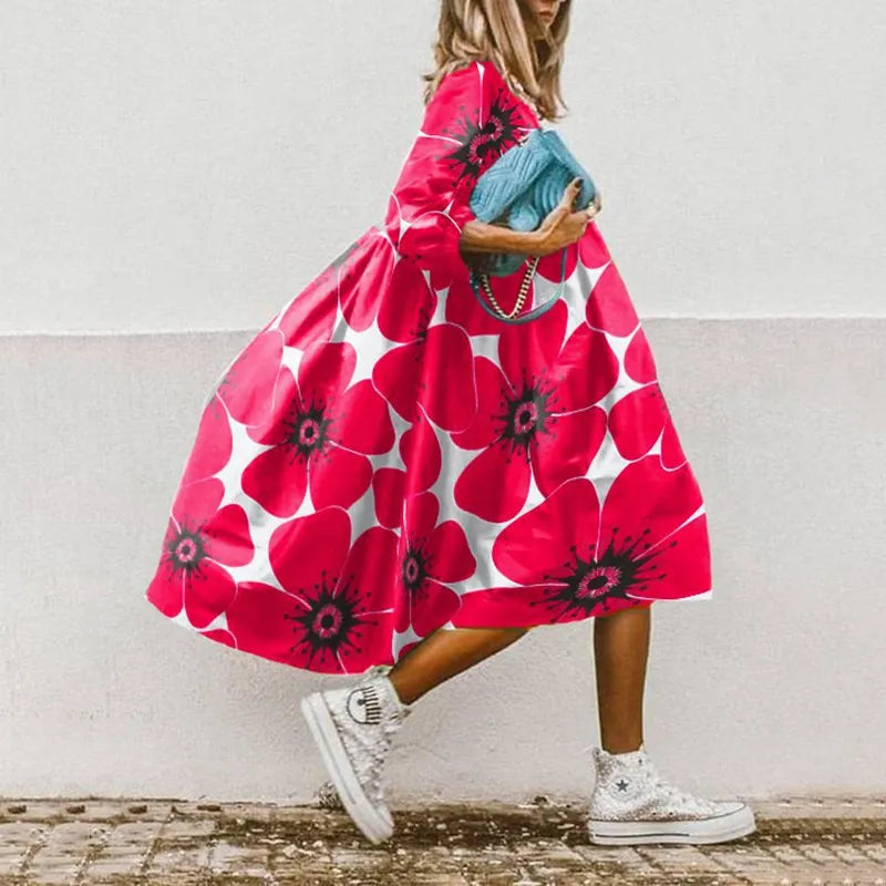 Elixane | Luftiges buntes Sommerkleid