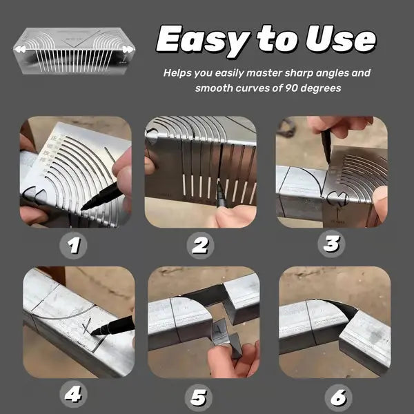 AngleMaster™ – Präziser Winkelmesser und praktische Biegehilfe für exakte 90-Grad-Winkel [50 % Rabatt]