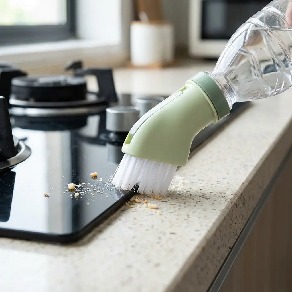 Multifunktionale Fugenbürste mit Wasseranschluss product image 3