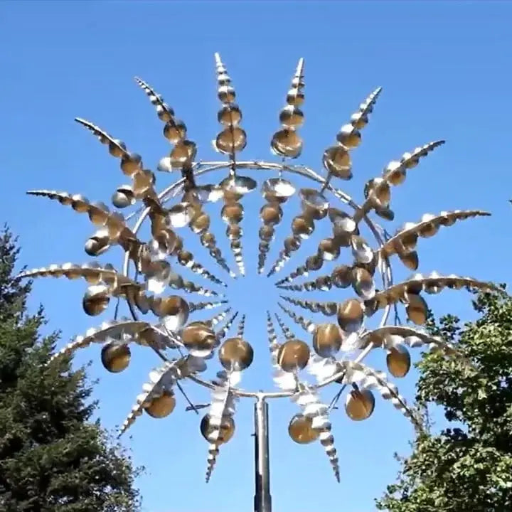 BreezyMetal™ – Windspinner für faszinierende Gartendeko und beruhigende Entspannungseffekte im Außenbereich [50 % Rabatt]