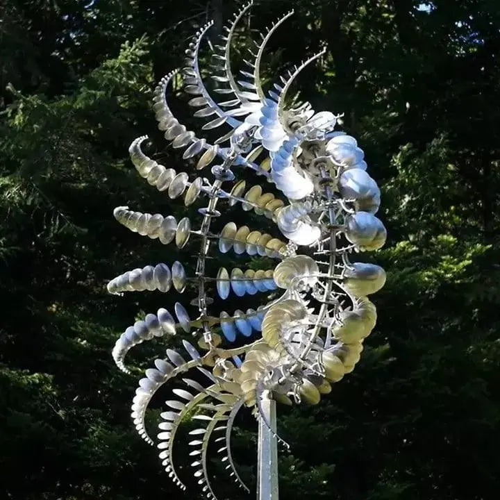 BreezyMetal™ – Windspinner für faszinierende Gartendeko und beruhigende Entspannungseffekte im Außenbereich [50 % Rabatt]