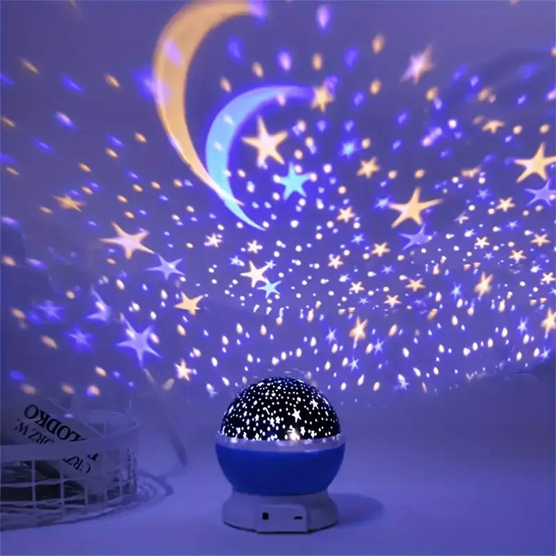 Nachtlampe mit Sternenprojektion und LED product image 4
