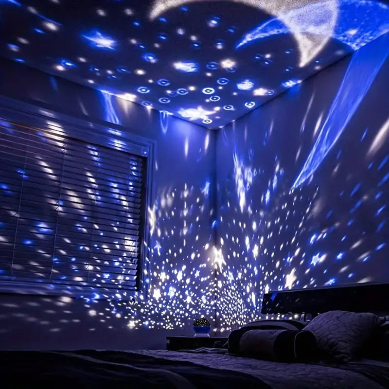 Nachtlampe mit Sternenprojektion und LED product image 6