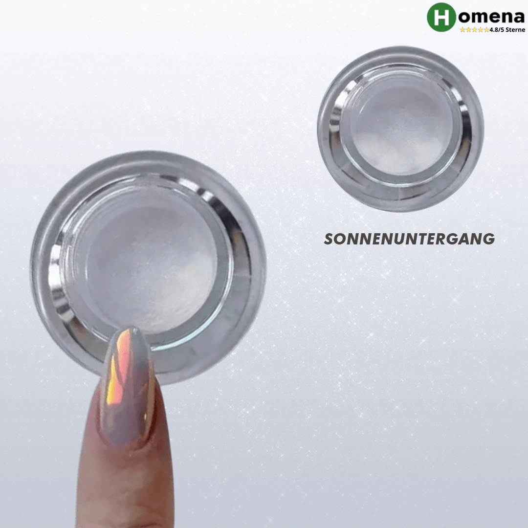 Chrom Nagelpuder Spiegelglanz Effekt Für Maniküre Set product image 8