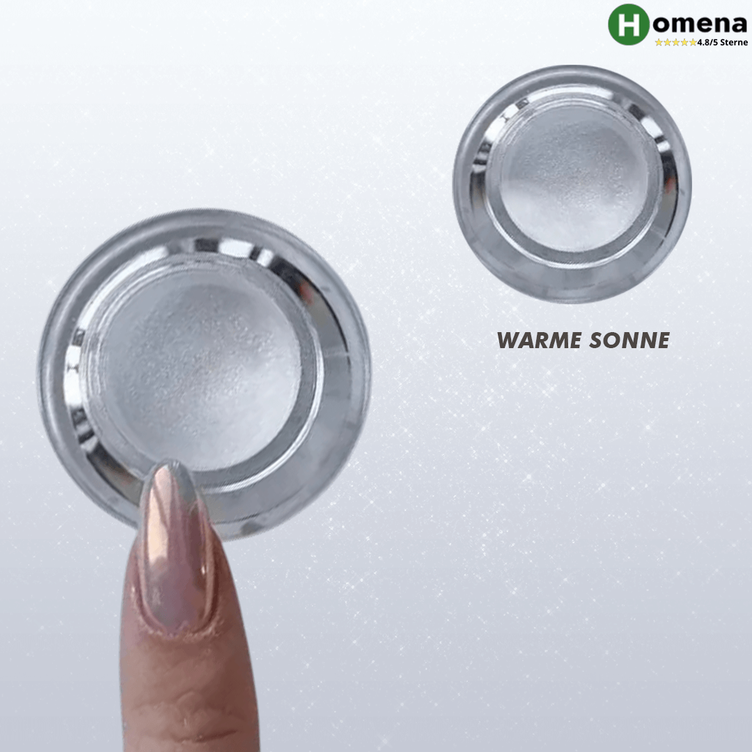 Chrom Nagelpuder Spiegelglanz Effekt Für Maniküre Set product image 9