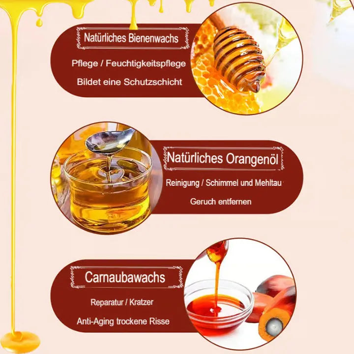Natürliches Bienenwachs zur Holzpflege (2er-Set) product image 5