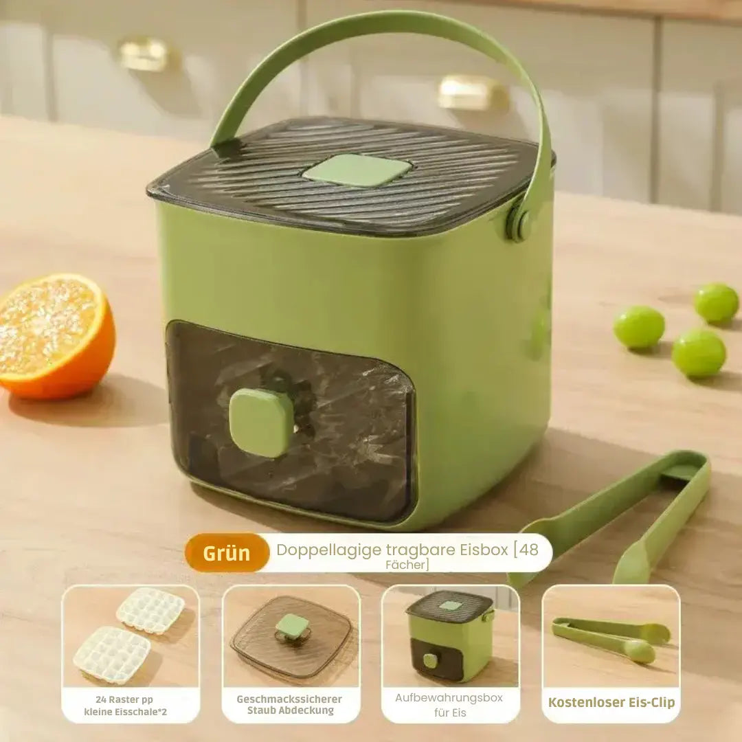 Eiswürfelbox mit Druckfunktion – 48 Würfel ohne Kleckern & ohne Mühe product image 9