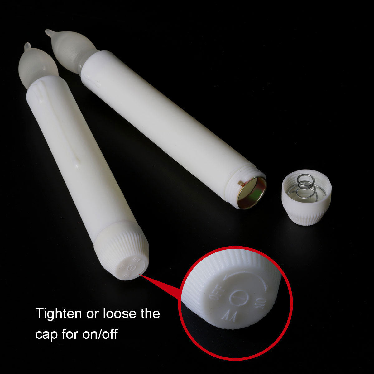 LedCandle™ – Flammenlose LED-Kerzen Warm Licht (12 Stk) [50% Rabatt]