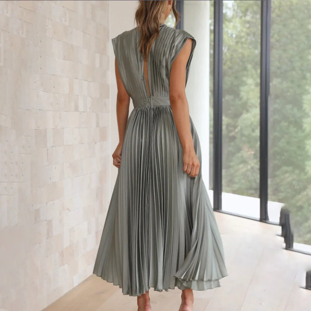Elegantes zeitloses Kleid Für Frauen
