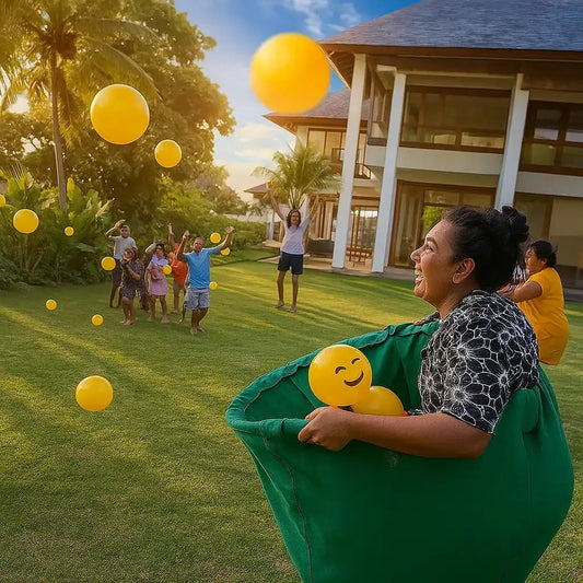 CatchPants™ – Riesige Hosen für Outdoor-Spielesets mit Hüpfbällen [50 % Rabatt]