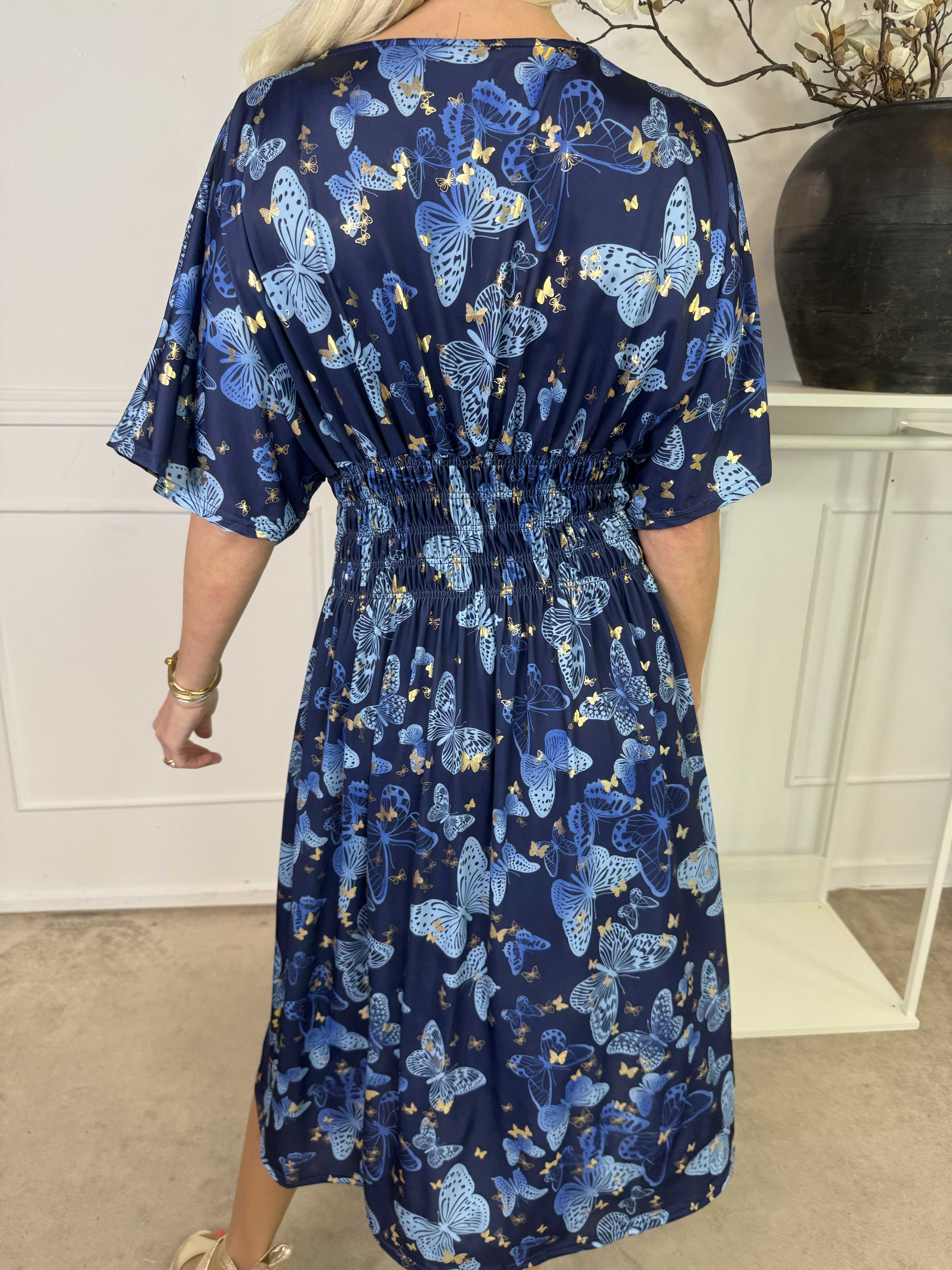 Bellerose | Midikleid mit Schmetterlingsprint