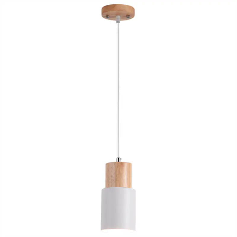 Pendelleuchte aus Metall und Holz product image 17